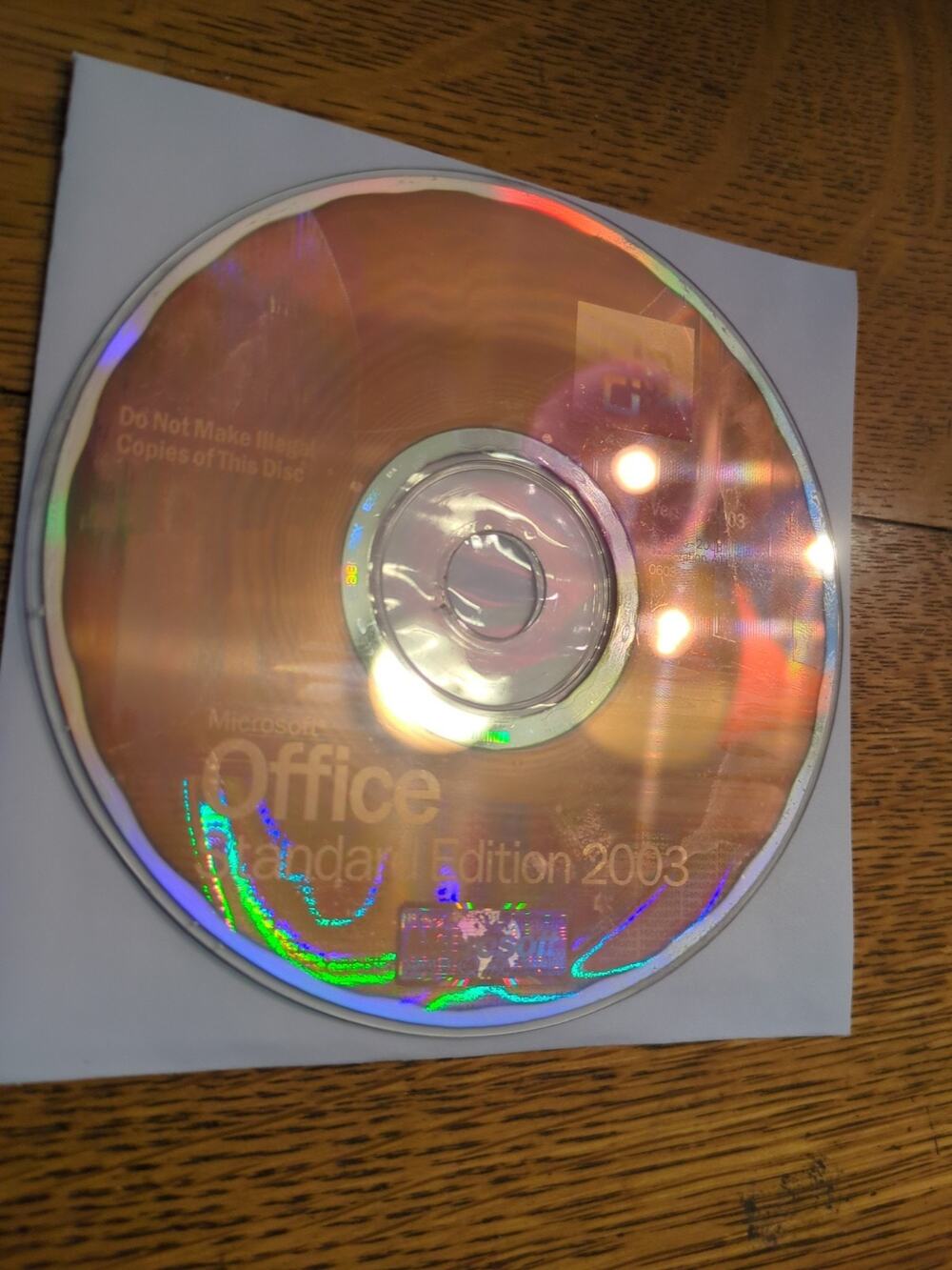 Microsoft Office Standard Edition 2003 - PRODUCT KEY NOT INCLUDED!!